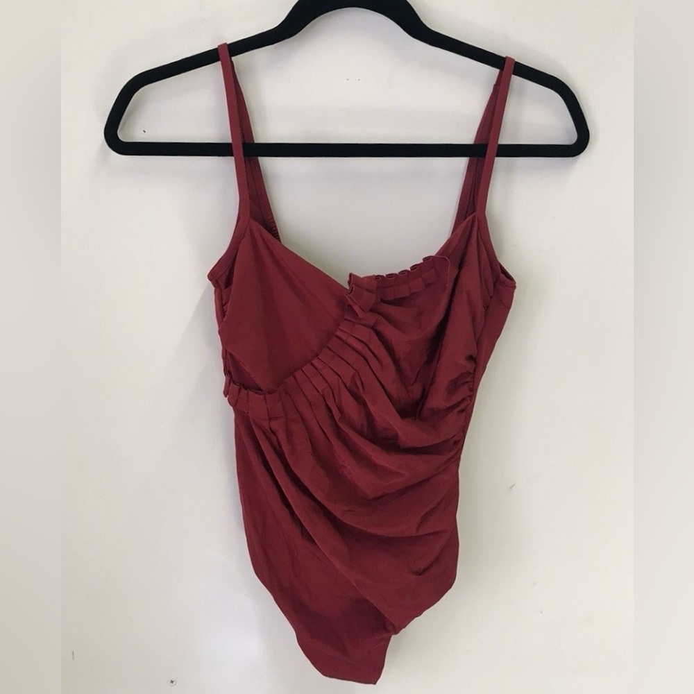 NWOT La Perla Costume Red One Piece Bathing Suit